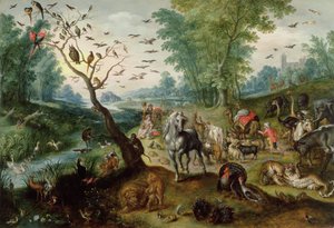 ノアの箱舟 作： Jan the Elder Brueghel